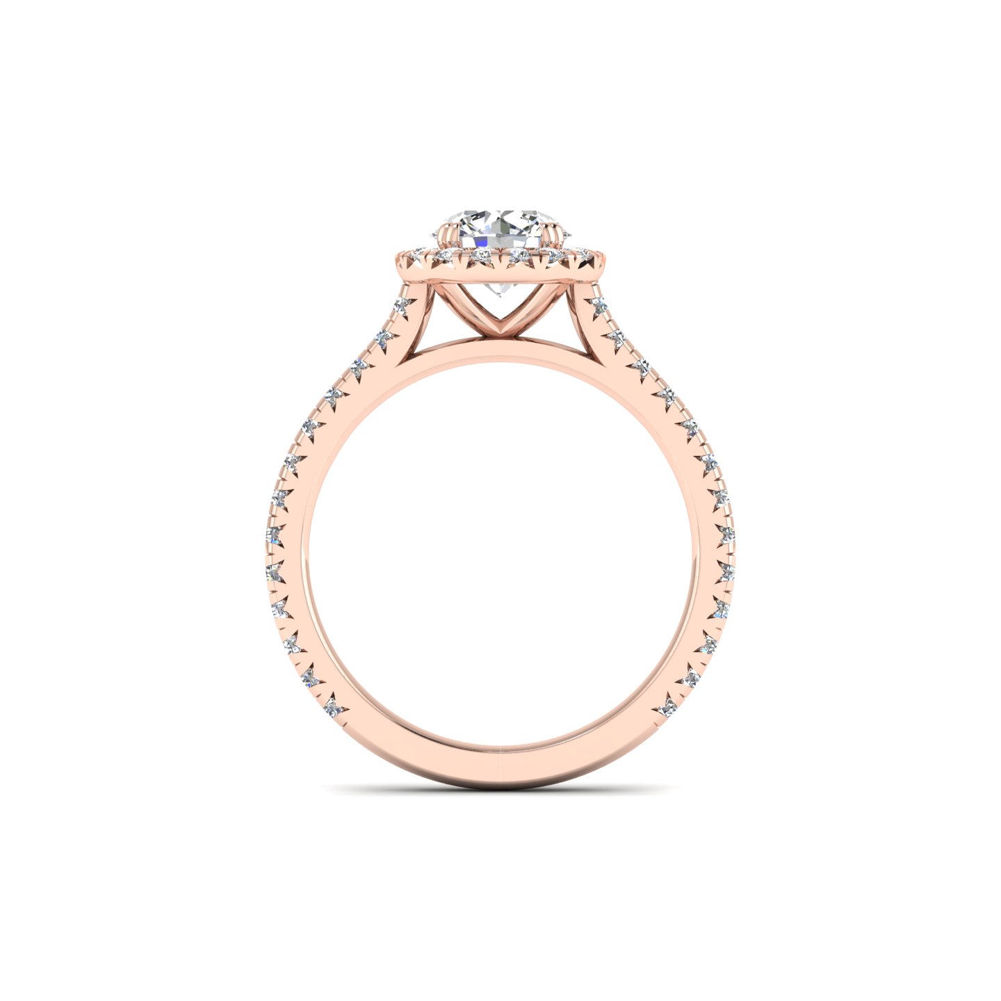 Alison Halo Engagement ring